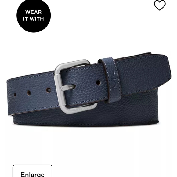 Michael Kors Accessories Michael Kors Mens Casual Mk Logo Belt